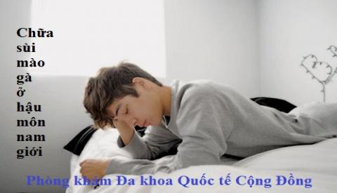 Bệnh s&ugrave;i m&agrave;o g&agrave; ở hậu m&ocirc;n nam giới