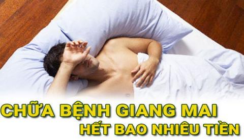 Chi phí điều trị bệnh giang mai bao nhiều tiền?