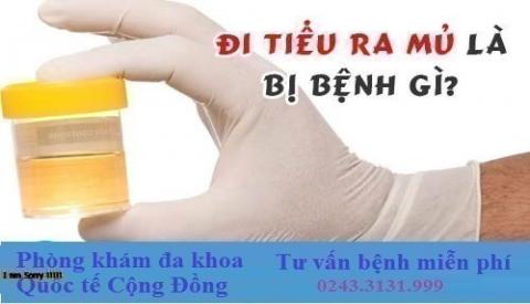 Tiểu buốt có mủ là dấu hiệu của bệnh gì?