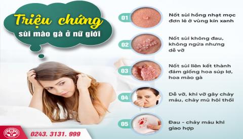 Khóc thét vì mắc sùi mào gà ở vùng kín...
