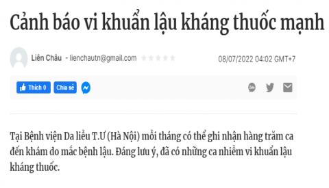 Bác sĩ chuyên khoa tư vấn: Có phải bị lậu sẽ tái phát suốt đời?