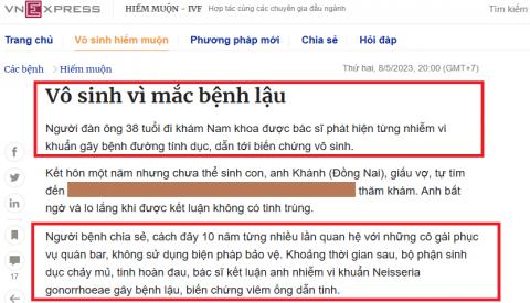 T&igrave;m hiểu về bệnh lậu: Kẻ th&ugrave; thầm lặng đe dọa sức khỏe sinh sản