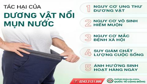 Nguy&ecirc;n nh&acirc;n dương vật nổi mụn nước v&agrave; c&aacute;ch hỗ trợ điều trị hiệu quả